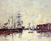 尤金 布丹 : Le Havre, Bassin de la Barre